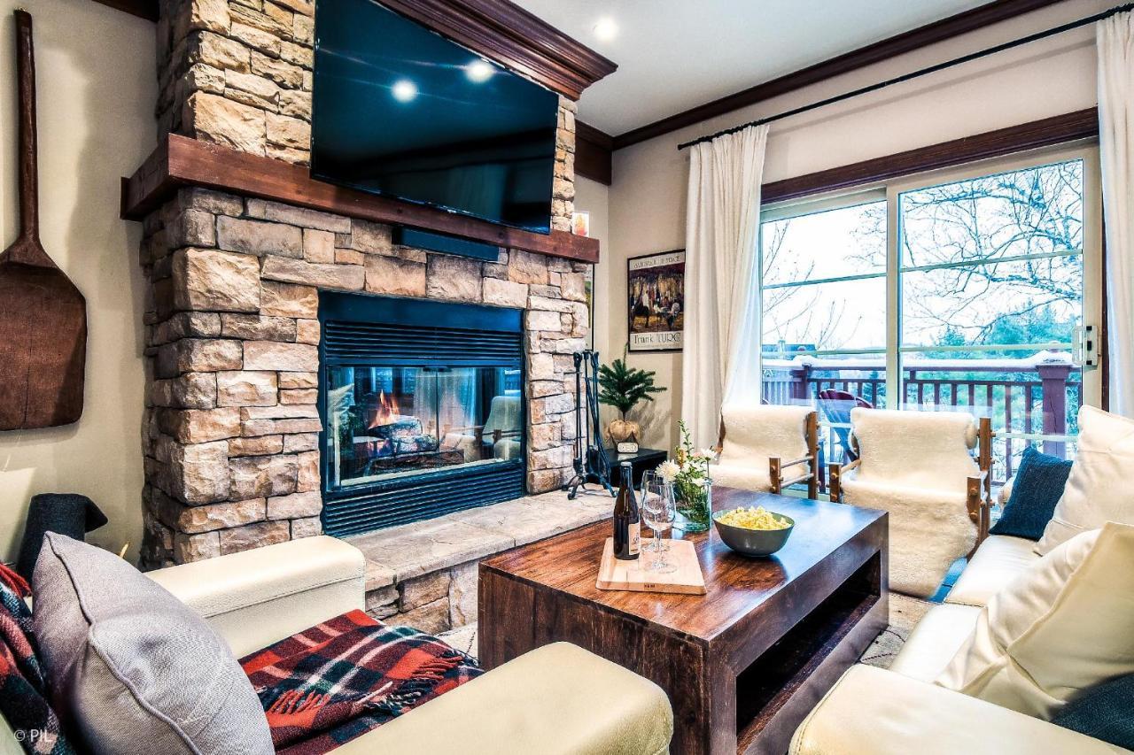 Le Plateau Ski Inout W 3Bdrs W Pool Access Mont-Tremblant Kültér fotó