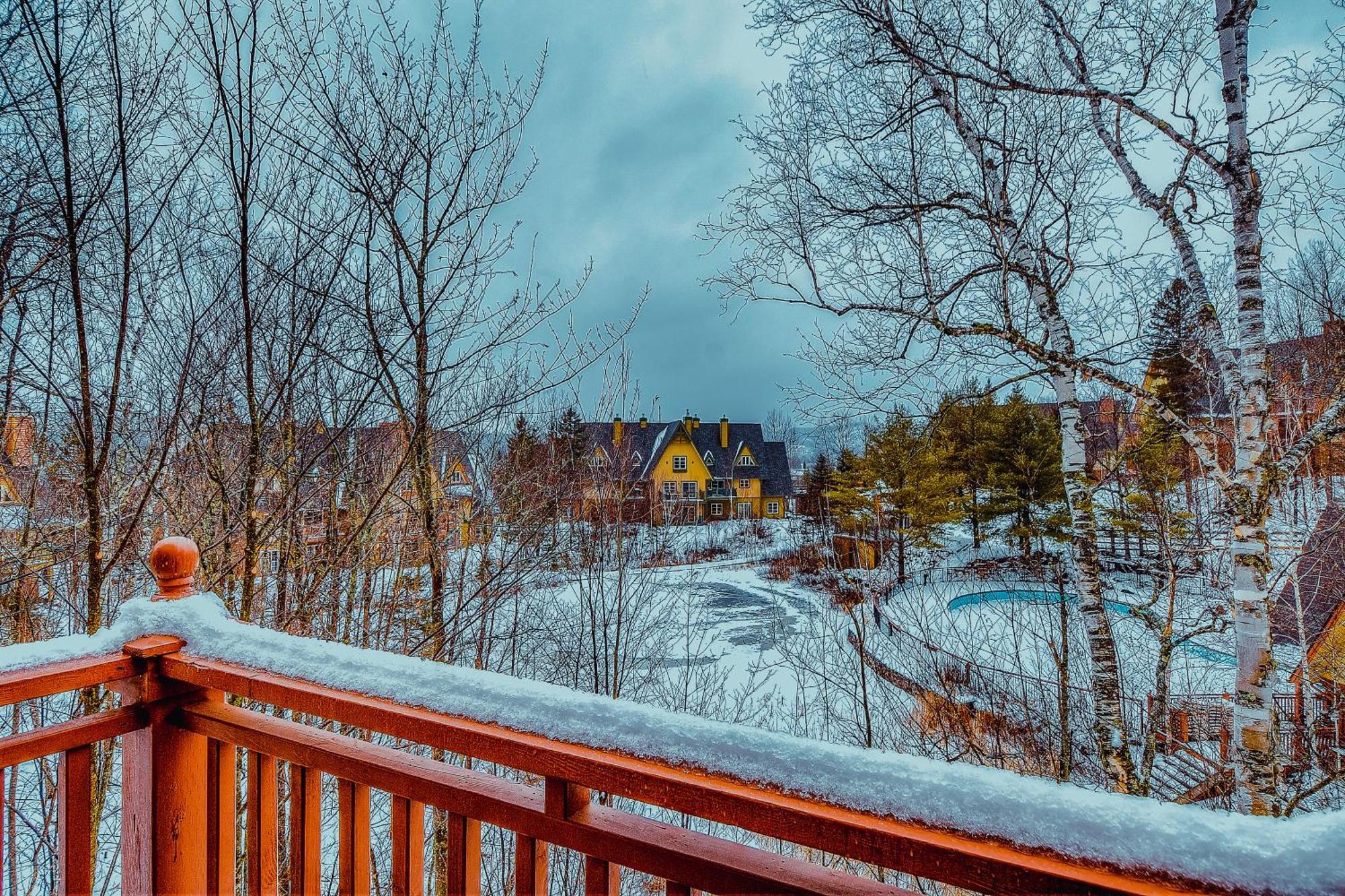 Le Plateau Ski Inout W 3Bdrs W Pool Access Mont-Tremblant Kültér fotó